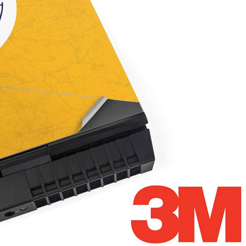 NBA Los Angeles Lakers Distressed Dell Alienware Skin