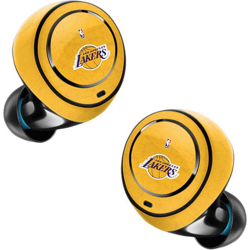 NBA Los Angeles Lakers Distressed Amazon Echo Buds Skin