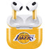 NBA Los Angeles Lakers Distressed Apple AirPods (3rd Gen 2021) Skin