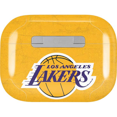 NBA Los Angeles Lakers Distressed Apple AirPods Pro Skin