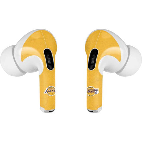 NBA Los Angeles Lakers Distressed Apple AirPods Pro Skin