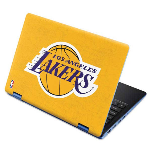 NBA Los Angeles Lakers Distressed Aspire R11 11.6in Skin