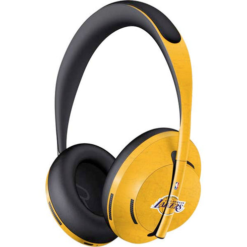 NBA Los Angeles Lakers Distressed Bose Noise Cancelling Headphones 700 Skin