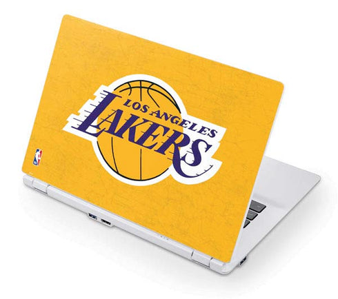 NBA Los Angeles Lakers Distressed Acer Chromebook Skin