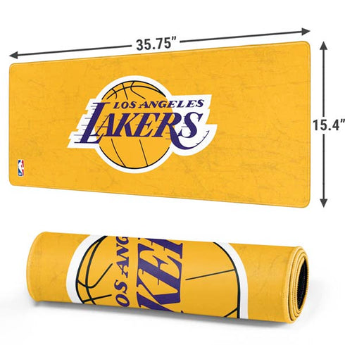 NBA Los Angeles Lakers Distressed Gaming Mouse Pad