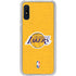NBA Los Angeles Lakers Distressed Galaxy A10e Clear Case
