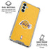 NBA Los Angeles Lakers Distressed Galaxy A13 5G Clear Case