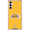 NBA Los Angeles Lakers Distressed Galaxy A14 5G Clear Case