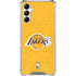 NBA Los Angeles Lakers Distressed Galaxy A14 5G Clear Case