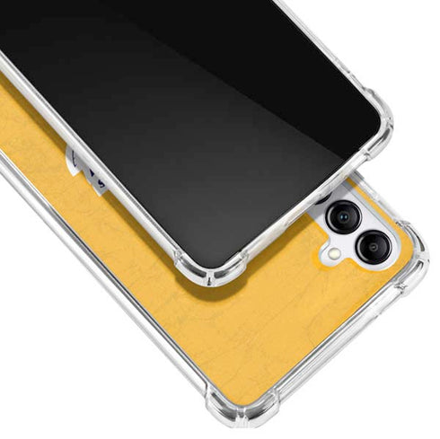 NBA Los Angeles Lakers Distressed Galaxy A14 5G Clear Case