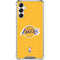 NBA Los Angeles Lakers Distressed Galaxy A15 5G Clear Case
