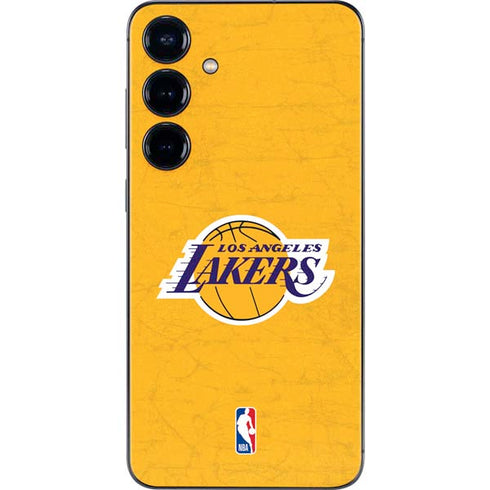 NBA Los Angeles Lakers Distressed Galaxy A16 5G Skin