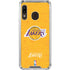 NBA Los Angeles Lakers Distressed Galaxy A30 Clear Case