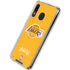 NBA Los Angeles Lakers Distressed Galaxy A30 Clear Case