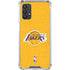 NBA Los Angeles Lakers Distressed Galaxy A32 5G Clear Case