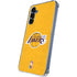 NBA Los Angeles Lakers Distressed Galaxy A35 5G Clear Case