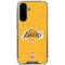 NBA Los Angeles Lakers Distressed Galaxy A36 5G Clear Case