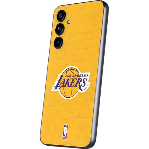 NBA Los Angeles Lakers Distressed Galaxy A54 5G Skin