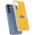 NBA Los Angeles Lakers Distressed Galaxy A55 5G Clear Case