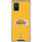 NBA Los Angeles Lakers Distressed Galaxy A71 5G Clear Case