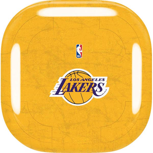 NBA Los Angeles Lakers Distressed Galaxy Buds Live Skin