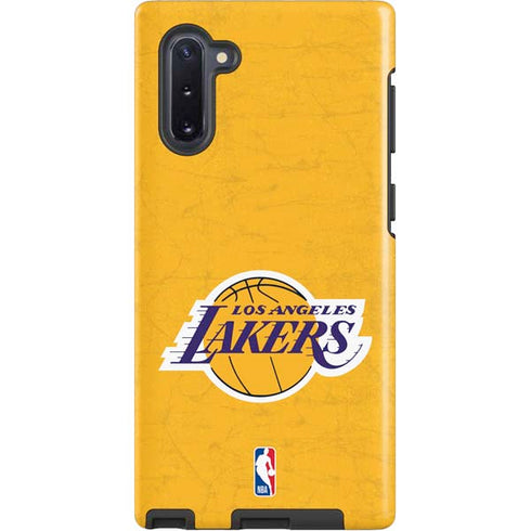 NBA Los Angeles Lakers Distressed Galaxy Cases