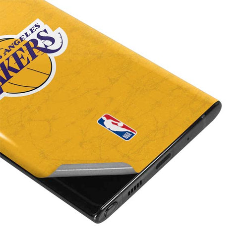 NBA Los Angeles Lakers Distressed Galaxy Note 10 Skin
