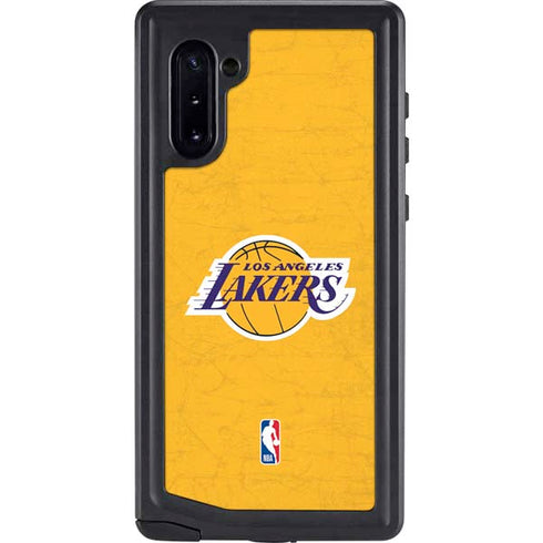 NBA Los Angeles Lakers Distressed Galaxy Cases