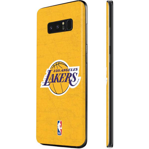 NBA Los Angeles Lakers Distressed Galaxy Note 8 Skin