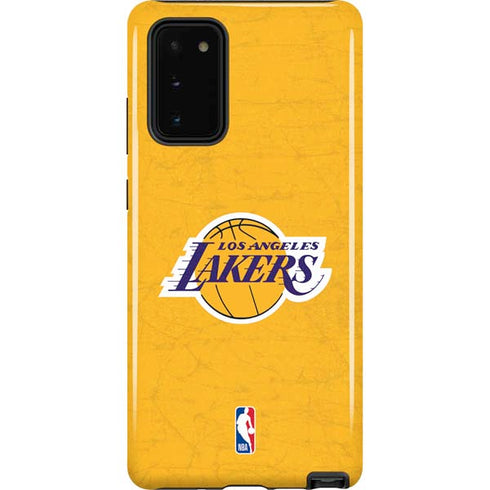 NBA Los Angeles Lakers Distressed Galaxy Note20 5G Pro Case
