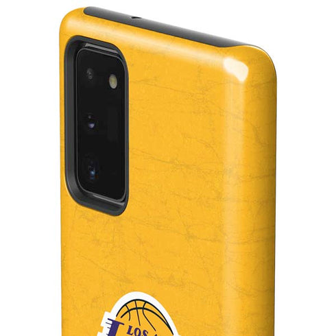 NBA Los Angeles Lakers Distressed Galaxy Note20 5G Pro Case