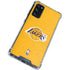 NBA Los Angeles Lakers Distressed Galaxy S20 FE Clear Case