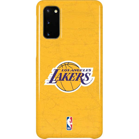NBA Los Angeles Lakers Distressed Galaxy S20 Lite Case