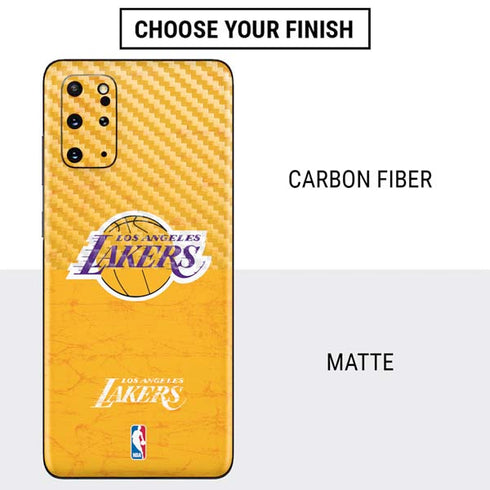 NBA Los Angeles Lakers Distressed Galaxy S20 Plus Skin