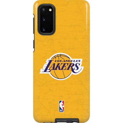NBA Los Angeles Lakers Distressed Galaxy S20 Pro Case