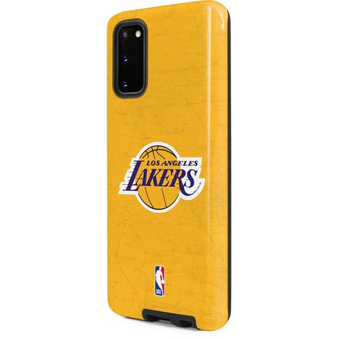 NBA Los Angeles Lakers Distressed Galaxy S20 Pro Case