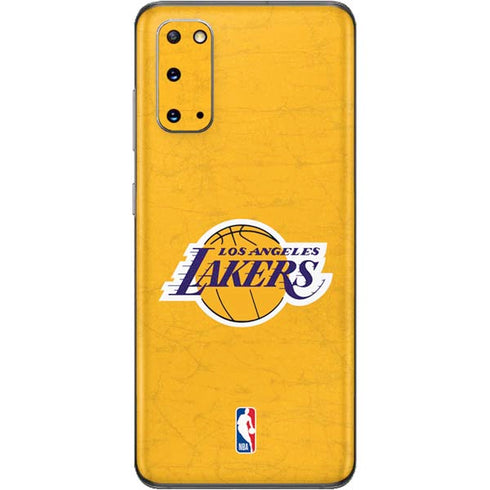 NBA Los Angeles Lakers Distressed Galaxy S20 Skin