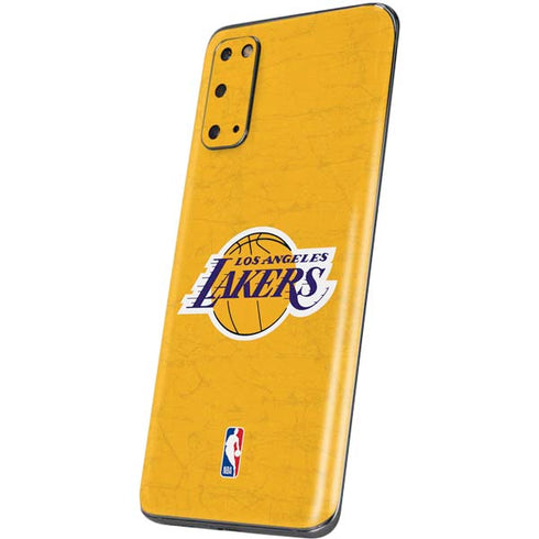 NBA Los Angeles Lakers Distressed Galaxy S20 Skin