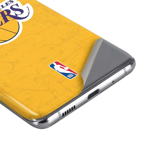 NBA Los Angeles Lakers Distressed Galaxy S20 Skin