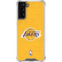 NBA Los Angeles Lakers Distressed Galaxy S21 FE Clear Case