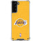 NBA Los Angeles Lakers Distressed Galaxy S21 Plus 5G Clear Case