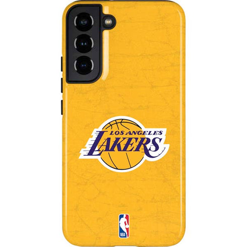 NBA Los Angeles Lakers Distressed Galaxy S22 Plus Pro Case