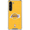 NBA Los Angeles Lakers Distressed Galaxy S23 Clear Case