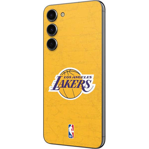 NBA Los Angeles Lakers Distressed Galaxy S23 FE Skin