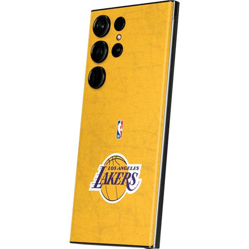 NBA Los Angeles Lakers Distressed Galaxy S23 Ultra Skin
