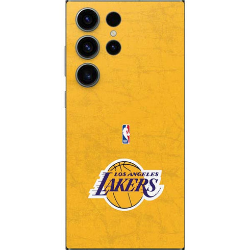 NBA Los Angeles Lakers Distressed Galaxy S24 Ultra Skin