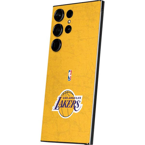 NBA Los Angeles Lakers Distressed Galaxy S24 Ultra Skin