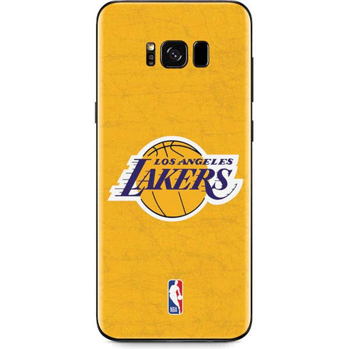 NBA Los Angeles Lakers Distressed Galaxy S8 Plus Skin