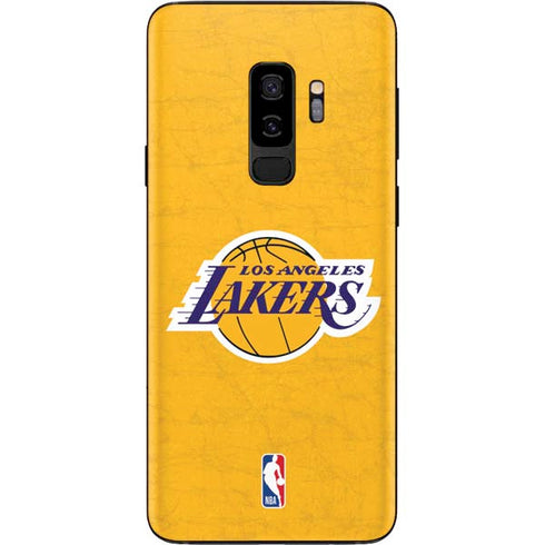 NBA Los Angeles Lakers Distressed Galaxy S9 Plus Skin
