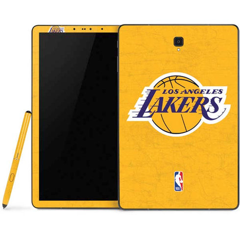 NBA Los Angeles Lakers Distressed Samsung Galaxy Tab Skin